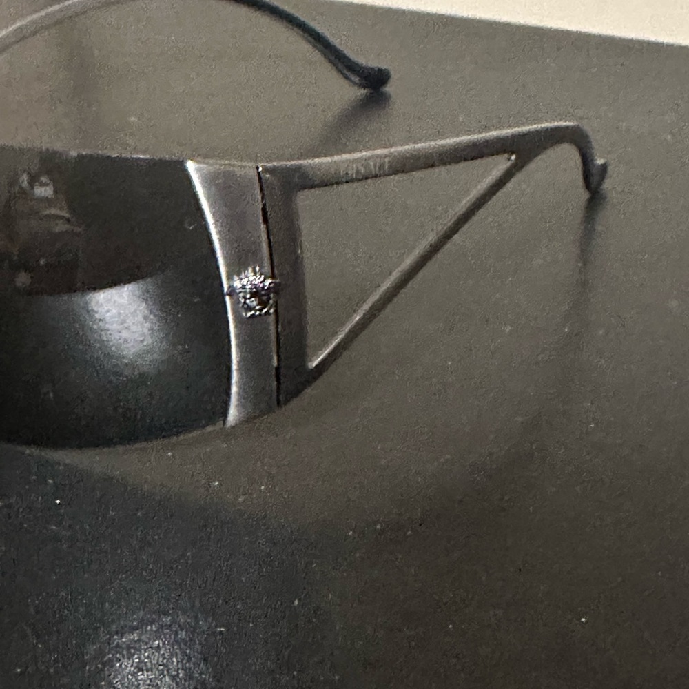 Versace Metallic Silver Sunglasses - Picture 2 of 5